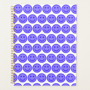 Agenda Rosto Feliz Azul