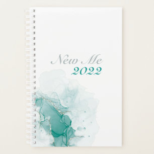 Agenda Roteiro romântico, novo eu, caligrafia de 2022