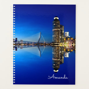 Agenda Roterdão Skyline Cityscape