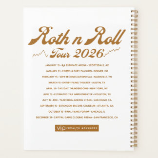 Agenda Roth n Roll World Tour