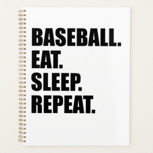 Agenda rotina de beisebol