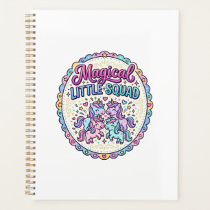 Agenda Roupas Prontas Unicórnio Magico Pequeno Esquadrão