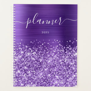 Agenda Roxo Glamour Ameixa Brilhante 2025