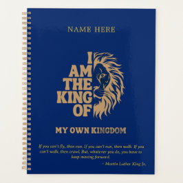 Agenda Royal Inspired I Am The King Of My Kingdom Navy