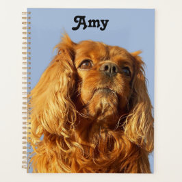 Agenda Ruby Cavalier King Charles Spaniel Puppy Dog Blue