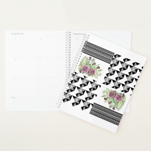 Agenda Russo, retalhos, rosas (Exibição)