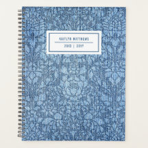 Rustic Bleached Damask Denim