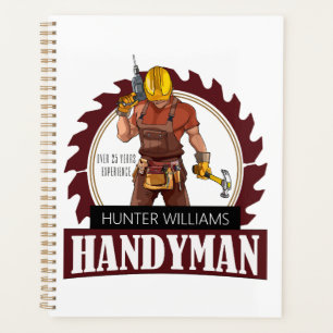 Agenda Rustic Repairman Construction Handyman Modern