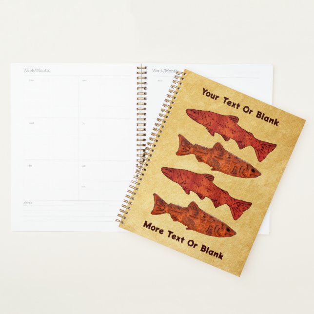 Agenda Rustic Trout (Exibição)