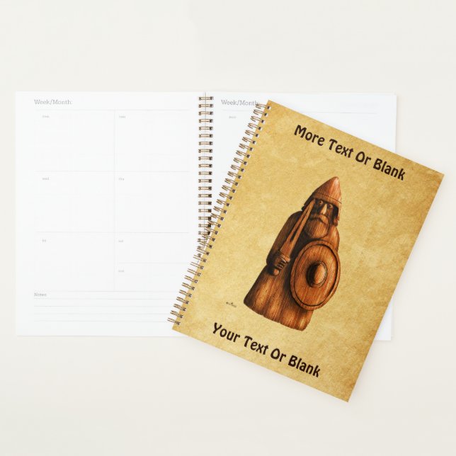 Agenda Rustic Viking (Exibição)