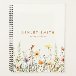 Agenda Rustic Wildflower Planner