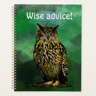 Agenda Sábio conselho Owl Planner