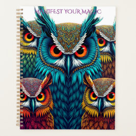 Agenda 🦉 Sacred Owl Wisdom - Mystical Planning Journal