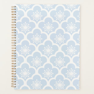 Agenda Sakura Suave Neutro - Azul Pó