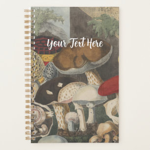 Agenda Salas de Ilustração Botânica Vintage