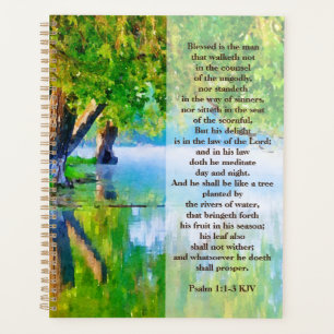 Agenda Salm1:1-3 Abençoado é o homem cristão