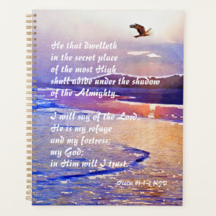 Agenda Salm 91:1-2 Ele que morava no lugar secreto