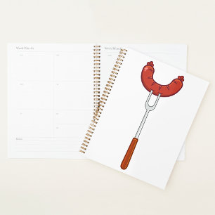 Agenda Salsicha Grelhada em Garfo de Churrasco