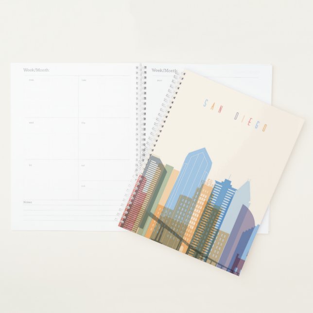 Agenda San Diego City Skyline (Exibição)