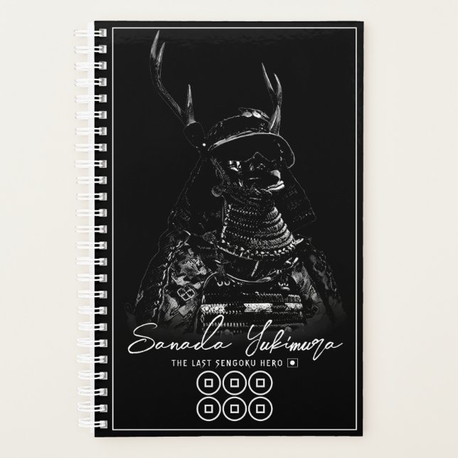 Agenda SANADA YUKIMURA (Dark ver.) プランナー手帳 (Frente)