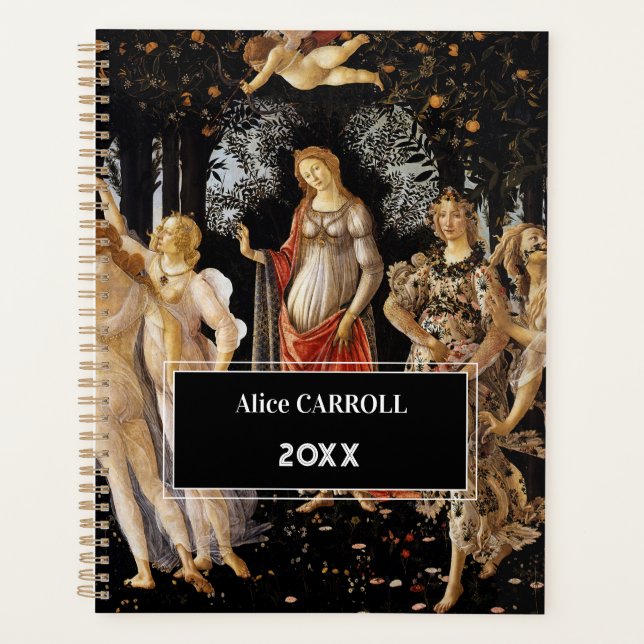 Agenda Sandro Botticelli - La Primavera (Frente)