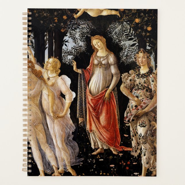 Agenda Sandro Botticelli - La Primavera (Frente)