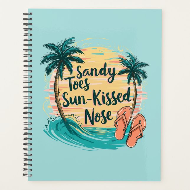 Agenda Sandy Toes Sun-Kissed Nose Beach (Frente)
