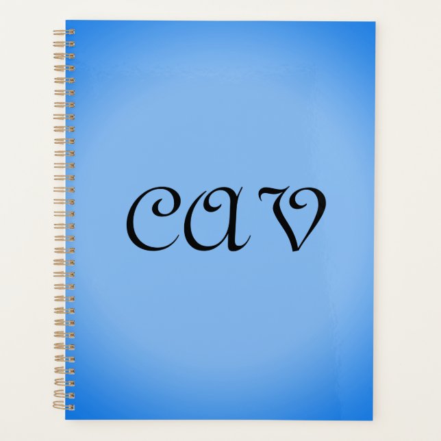 Agenda Sangria Cornflower Blue  (Frente)