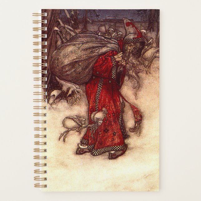 Agenda Santa Claus Arthur Rackham (Frente)