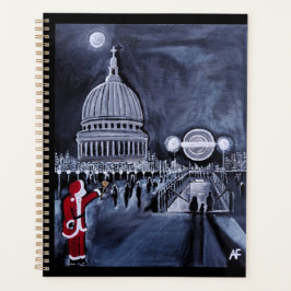 Agenda Santa in London Painting by Alfred Fox