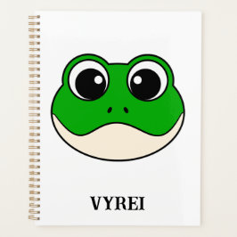 Agenda Sapo de sorriso bonito