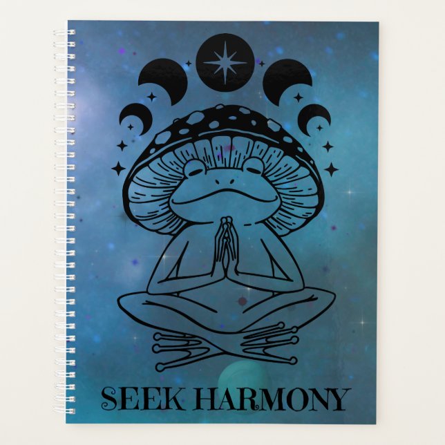 Agenda Sapo de Yoga Harmony (Frente)