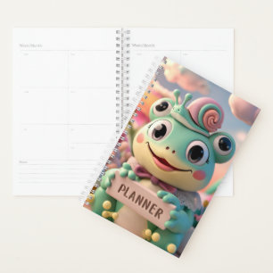 Agenda Sapo Kawaii com Caracol