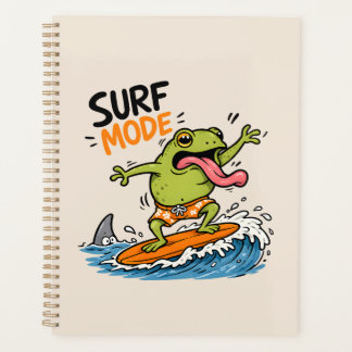 Agenda Sapo no modo de surf divertido|Sapo bobo de verão 