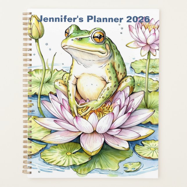 Agenda Sapo no Nenúfar 2026, Sapo Caprichoso,   (Frente)
