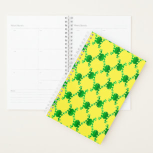 Agenda Sapos de animação bonitos