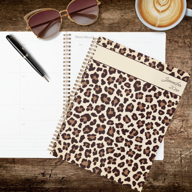 Agenda Sassy Cheetah Print (Criador carregado)