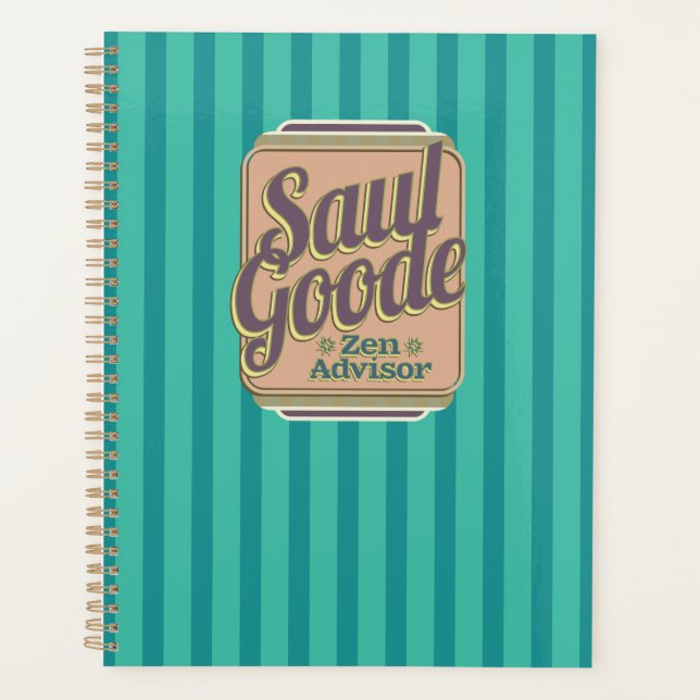 Agenda Saul Goode Zen Advisor Aqua Stripes BG (Frente)