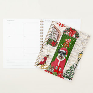 Agenda Schnauzer Dog Christmas