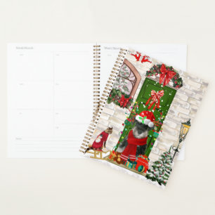 Agenda Schnauzer Dog Christmas