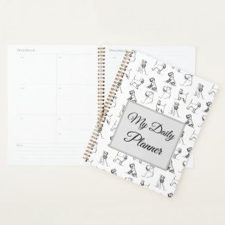 Agenda Schnauzer Miniatura Branco