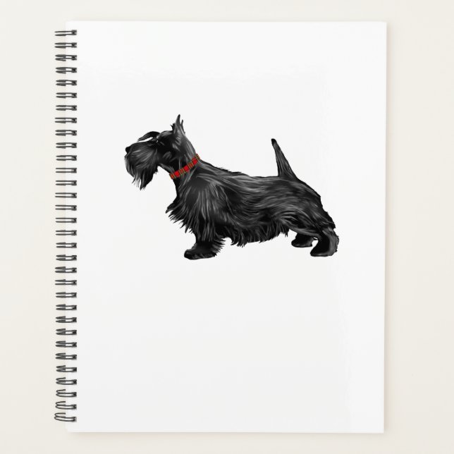 Agenda Scottish Terrier Scottie Dog (Frente)