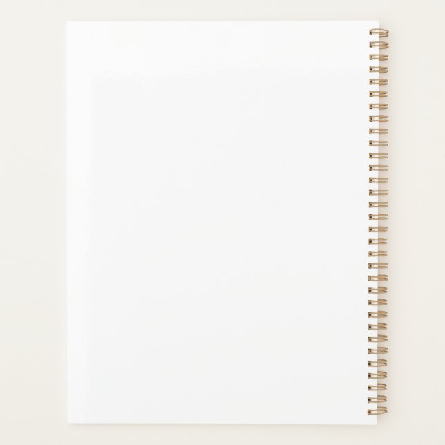 Transparent Spiral Coil Notebook Student Writing 50sheets Pocket