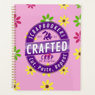 Agenda Scrapbookers - Cortar, Colar e Repetir