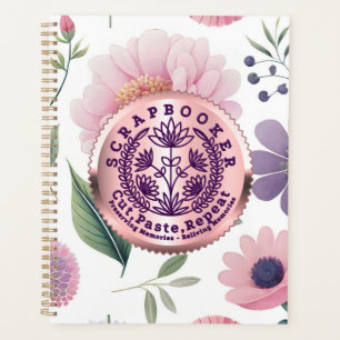 Agenda Scrapbookers - Cortar, Colar e Repetir