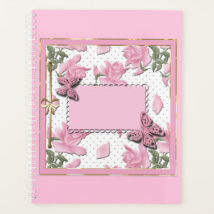Agenda Scrapbooking a rosa