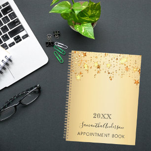 Agenda Script 2026 do nome das estrelas Douradas
