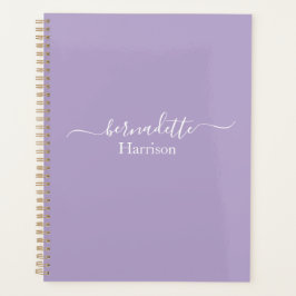 Agenda Script Elegante | Nome personalizado | Planner Lav