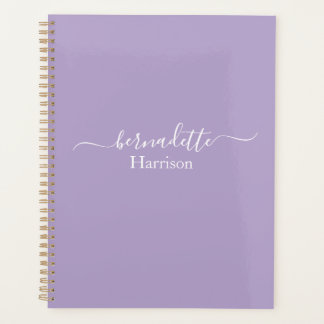 Agenda Script Elegante | Nome personalizado | Planner Lav