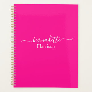 Agenda Script Elegante | Nome personalizado | Planner ros